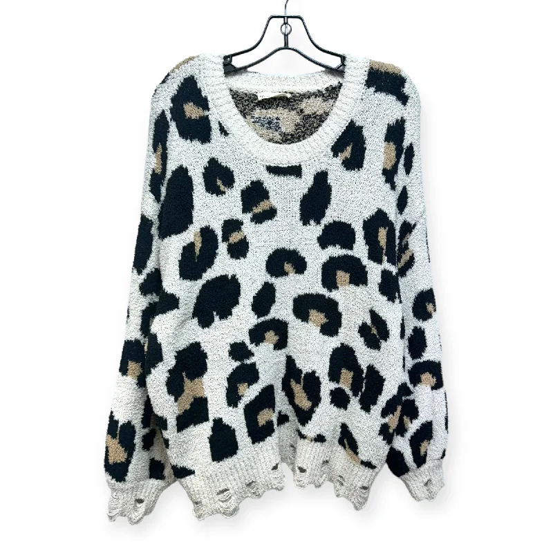 Sweater By New In In Animal Print, Size: L