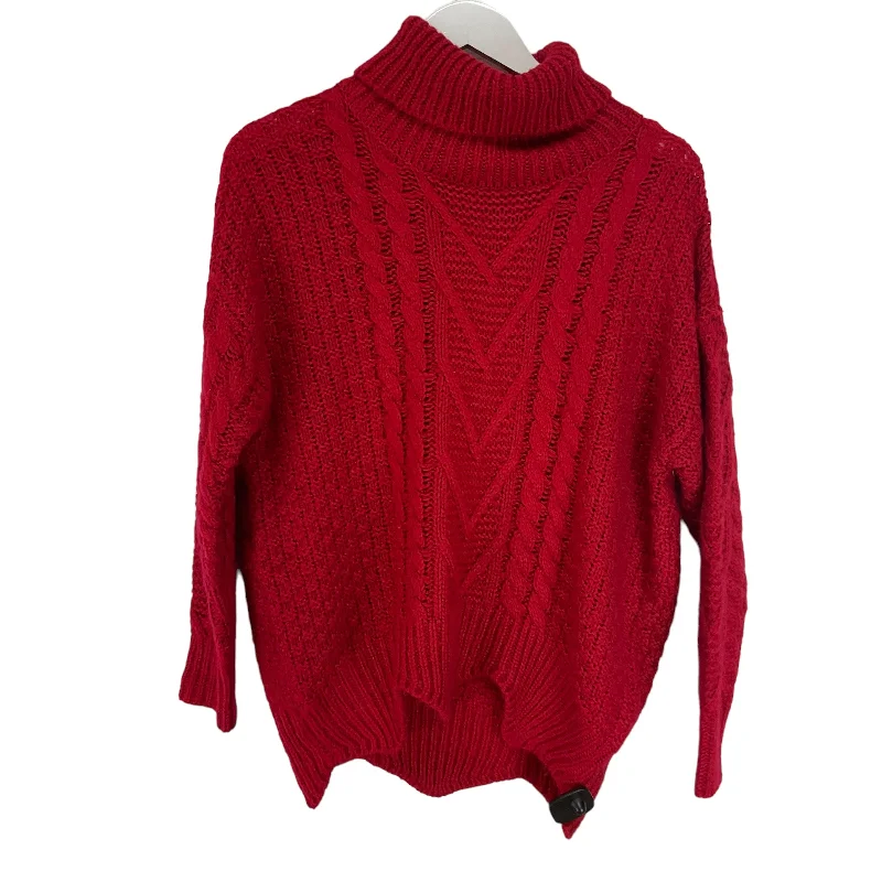 Sweater By Pink Lily In Red, Size: S