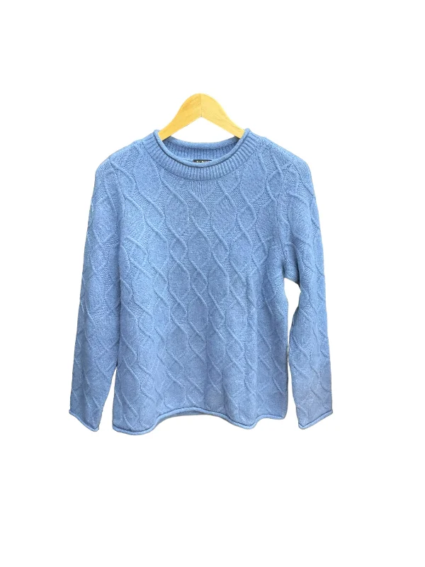 Sweater By Talbots In Blue, Size: L