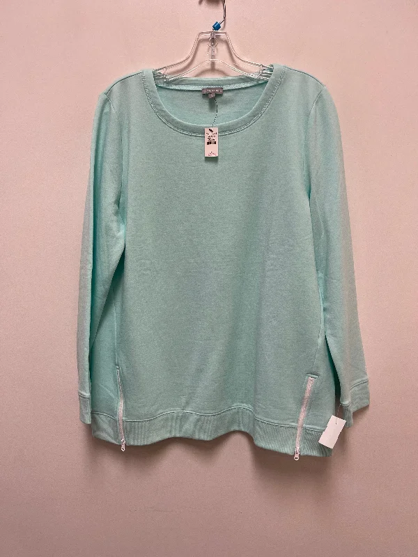 Sweater By Talbots In Blue, Size: L