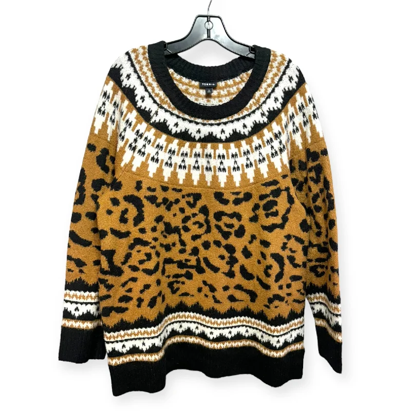 Sweater By Torrid In Multi-colored, Size: 2x