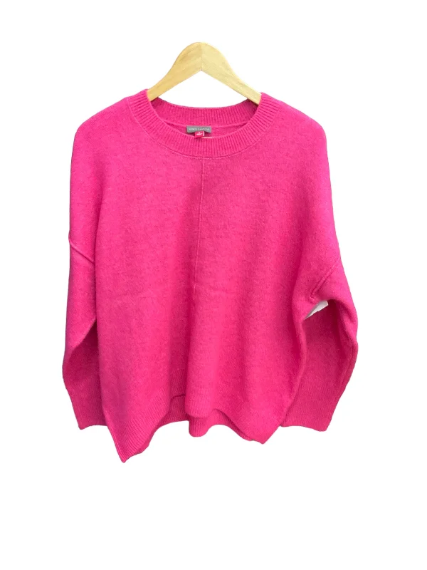 Sweater By Vince Camuto In Pink, Size: L