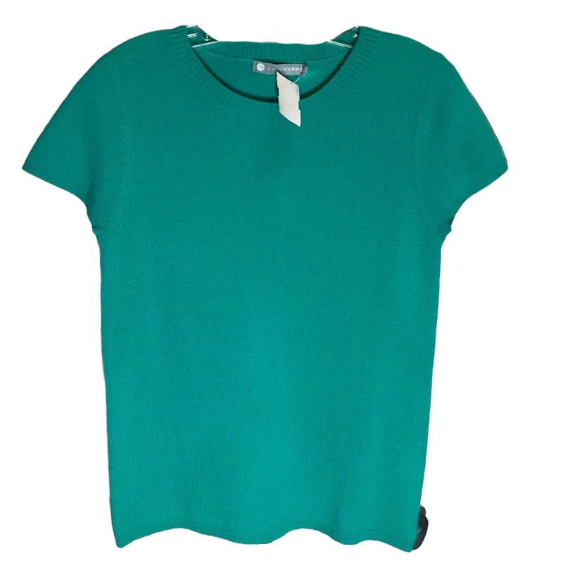 Sweater Cashmere By Cmb In Green, Size: M