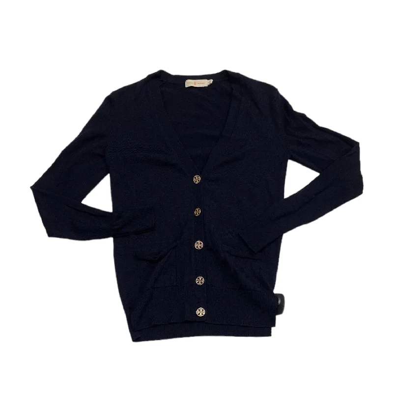 Sweater Designer By Tory Burch In Navy, Size: Xxs