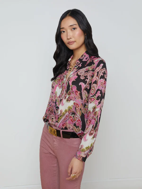 Nina Silk Blouse