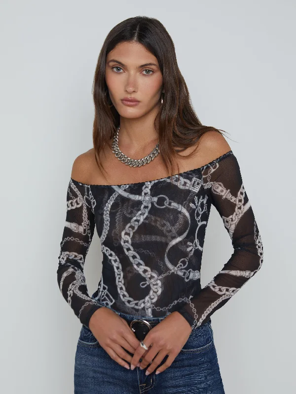 Peonie Off-the-Shoulder Bodysuit