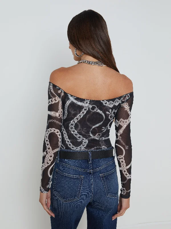 Peonie Off-the-Shoulder Bodysuit