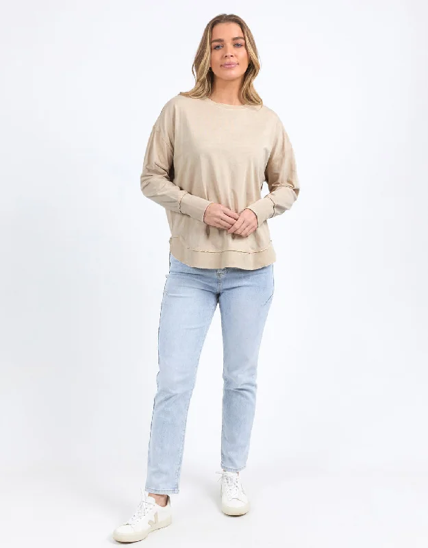 Farrah Long Sleeve - Oatmeal