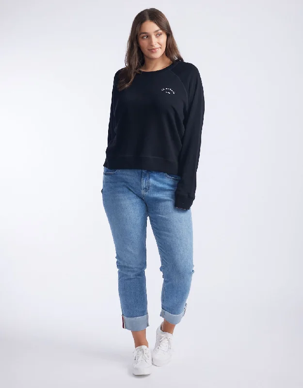 Le Marais Paris Sweat - Black/White