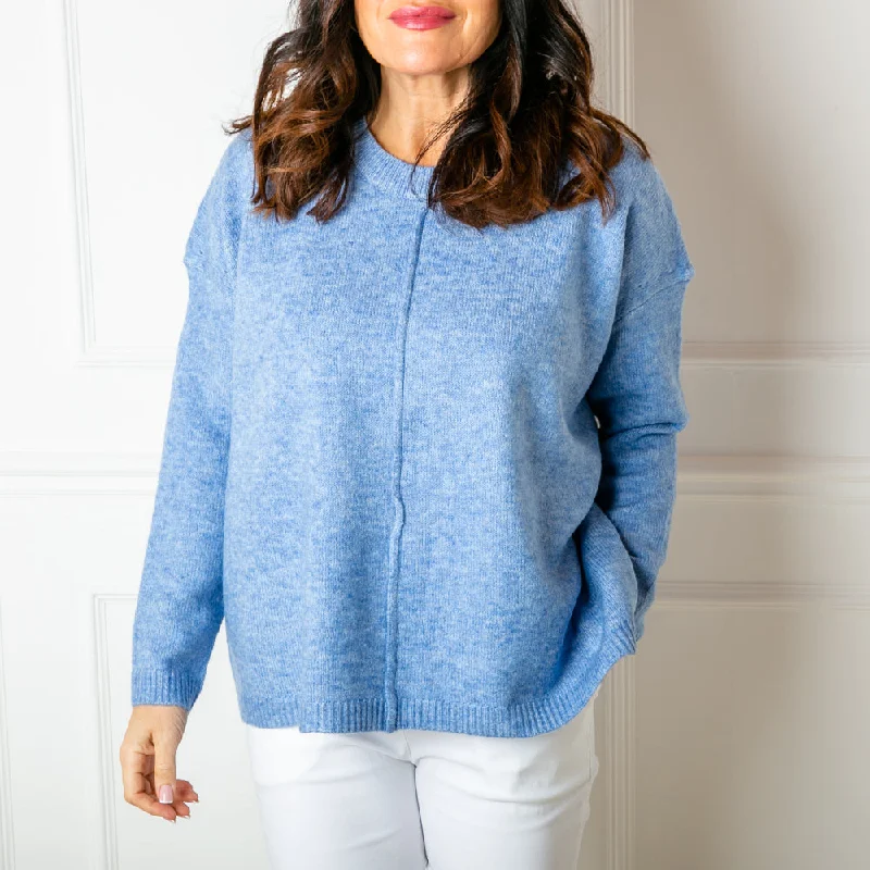 Relaxed Fit Seam Jumper