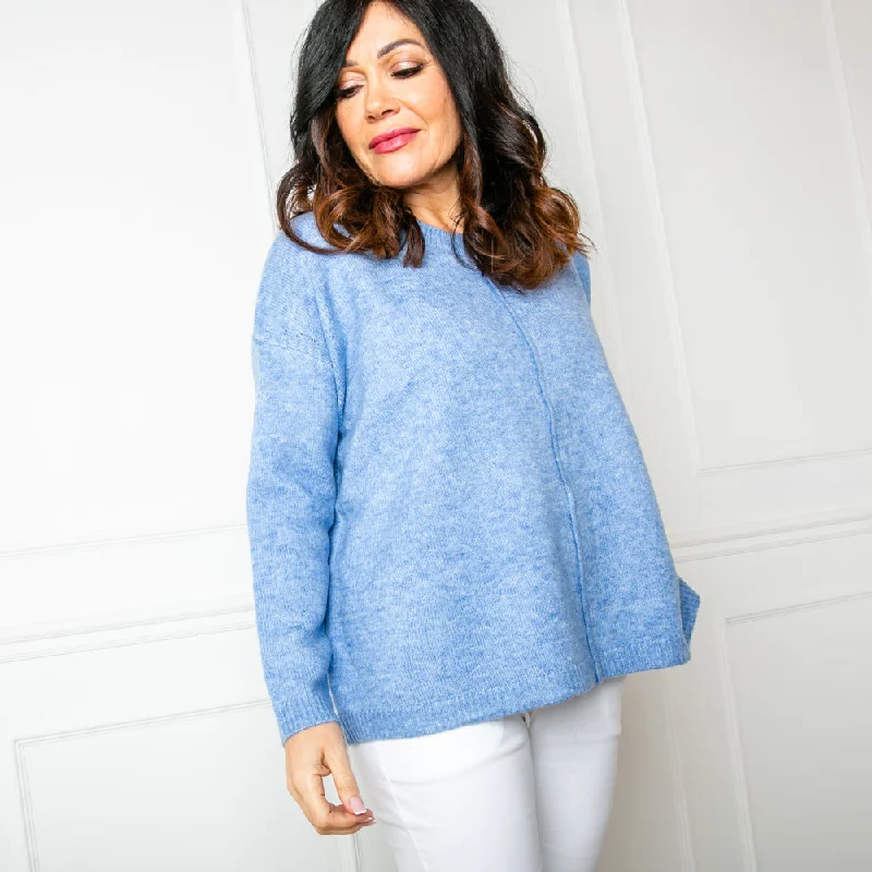 Relaxed Fit Seam Jumper