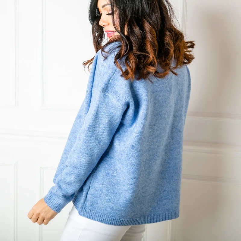 Relaxed Fit Seam Jumper