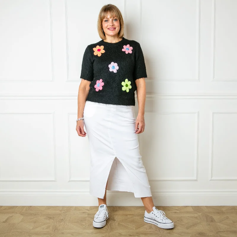 Short Sleeve Daisy Jumper