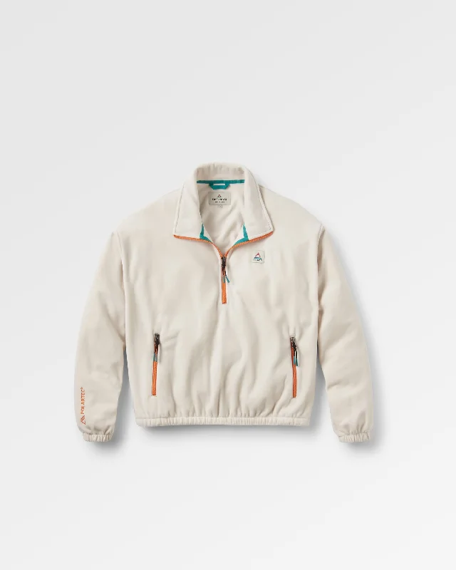 Ayla Recycled Micro Polartec® Fleece - Vintage White