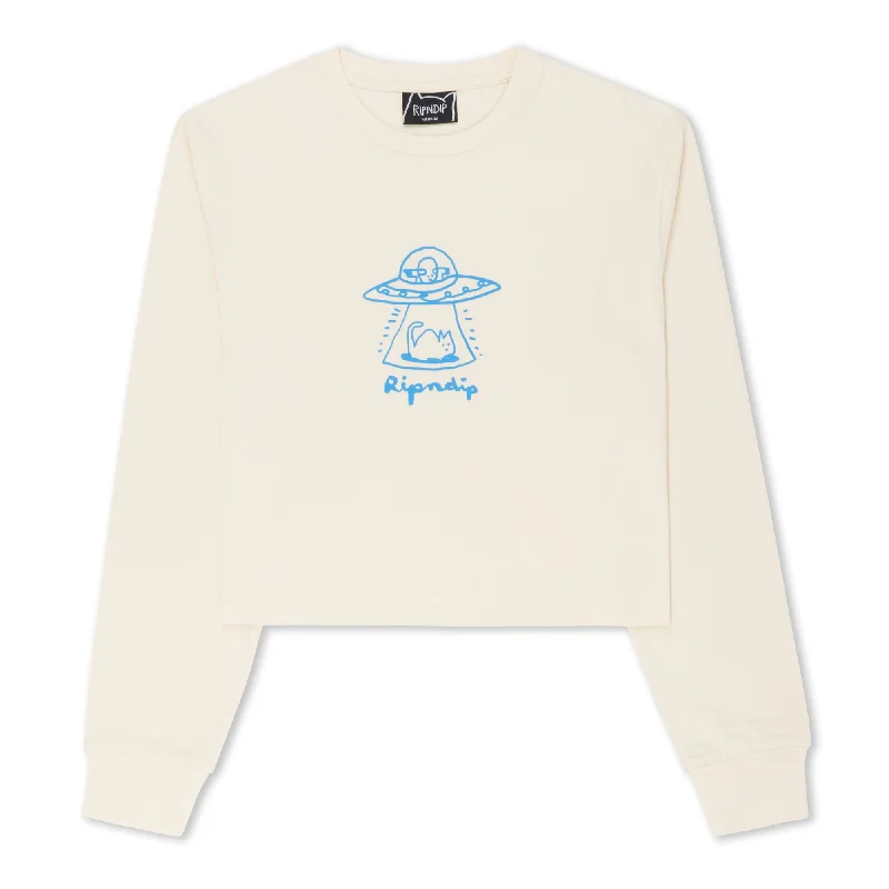 Blonded Cropped Long Sleeve (Natural)