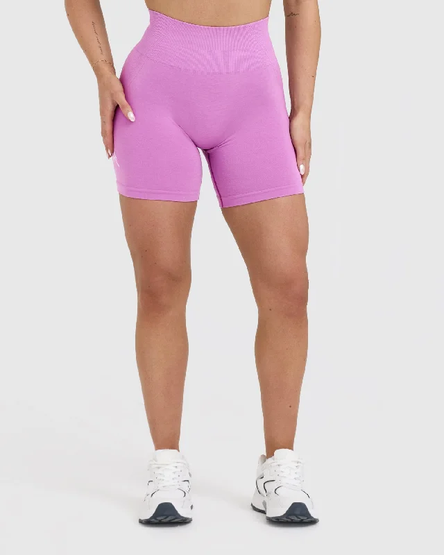 Effortless Seamless Shorts | Orchid Purple