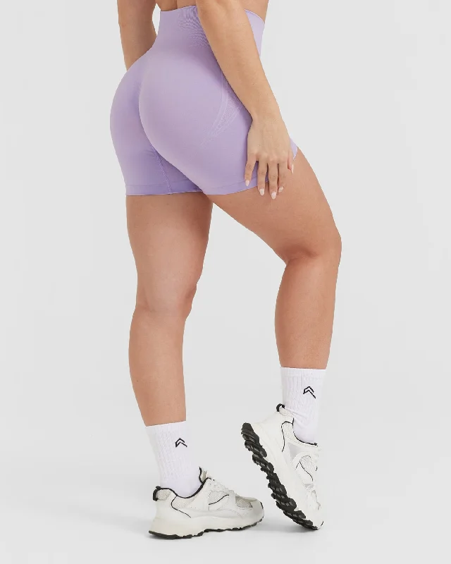 Effortless Seamless Shorts | Wisteria Purple