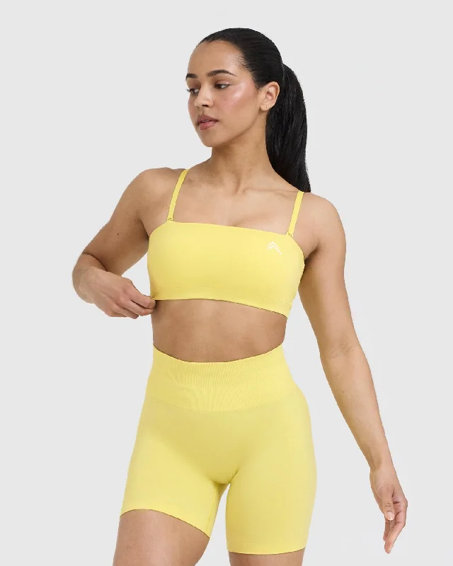 Everyday Bandeau Bralette | Lemon Yellow