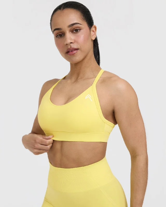 Everyday Sports Bra | Lemon Yellow