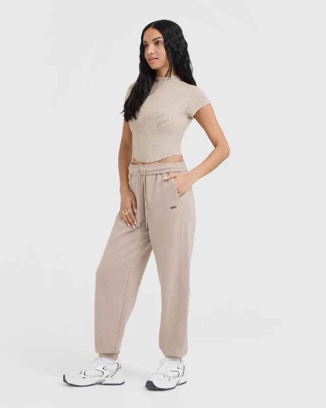 Foundations Jogger | Mushroom Brown