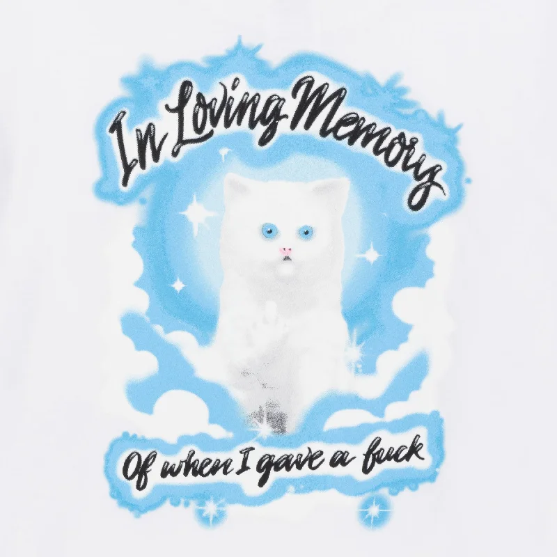 In Loving Memory Cropped Long Sleeve (White)