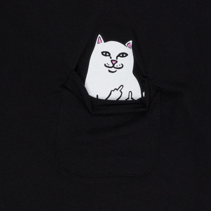 Lord Nermal Cropped Pocket Tee (Black)