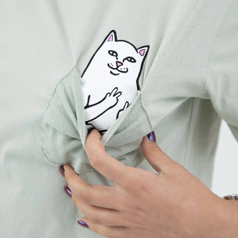 Lord Nermal Peace Cropped Pocket Tee (Sage)