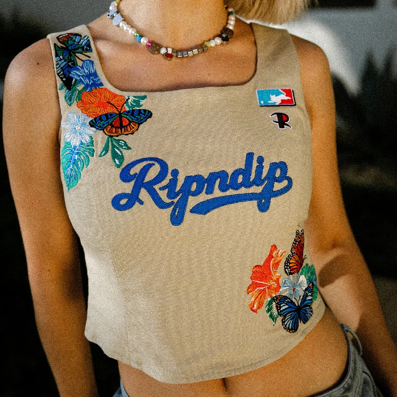 Los Ripndip Corset Top (Khaki)