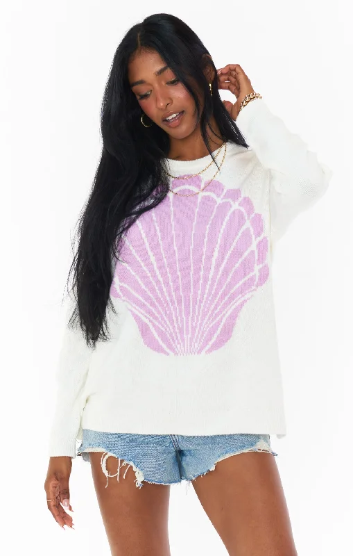 Lost At Sea Sweater ~ Seashell Knit