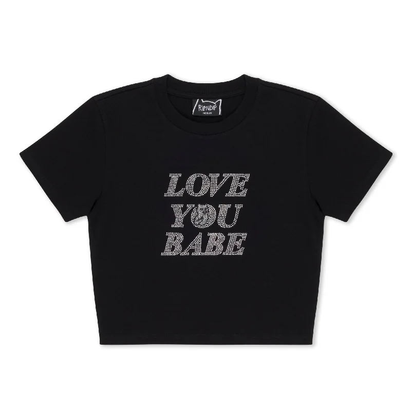 Love You Baby Tee (Black)