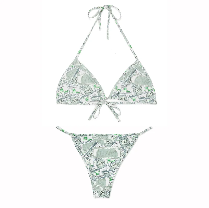 Moneybag 2pc Bikini Set (Olive)