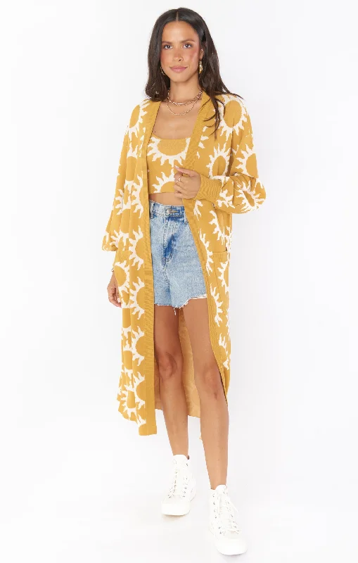 Out and About Cardi ~ Paradise Sun Knit