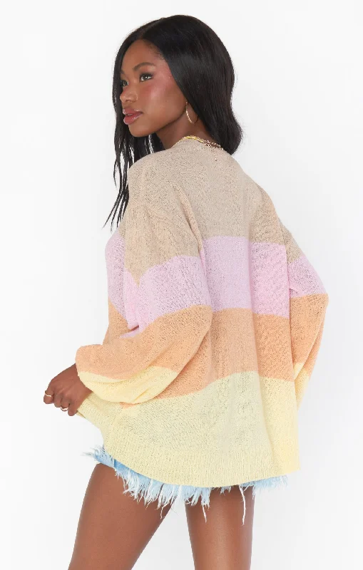 Pismo Sweater ~ Sunny Stripe Knit