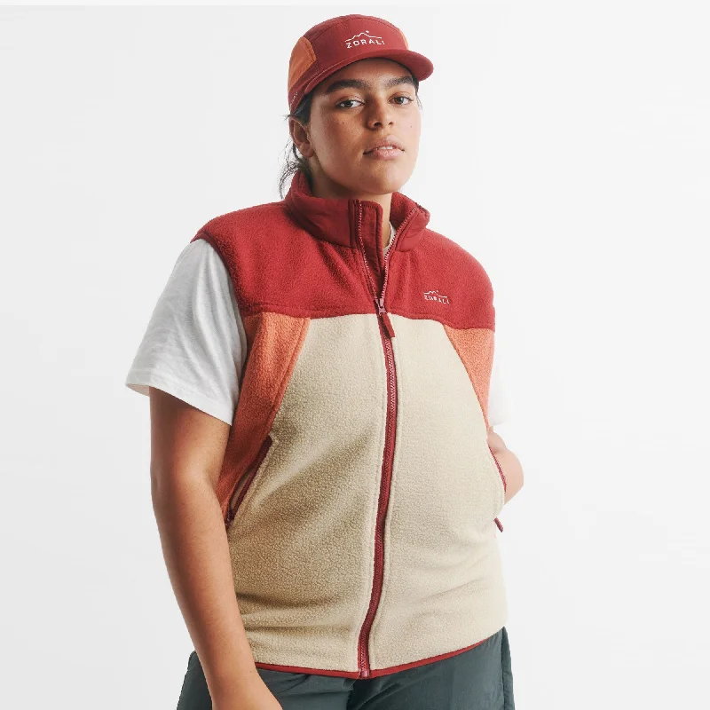 Retro Panel Vest Hillier Salt