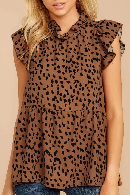 Leopard-brown / S