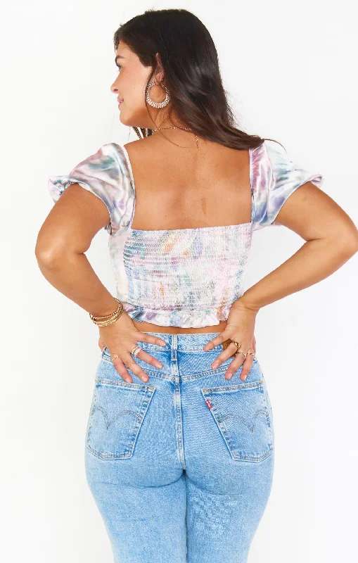 Sophie Top ~ Cocktail Tie Dye