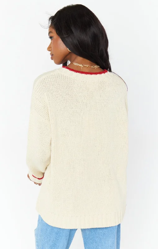 Sweetheart Sweater ~ Heart Knit