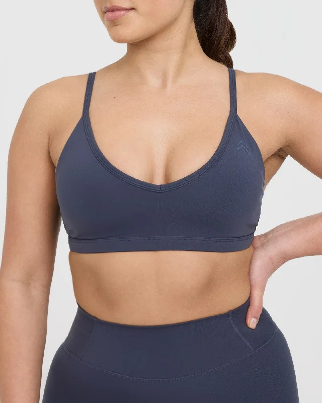 Timeless Strappy Bralette | True Blue