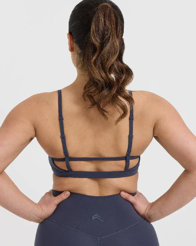 Timeless Strappy Bralette | True Blue