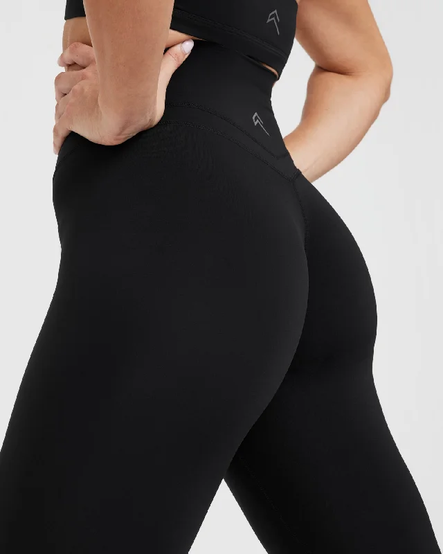 Unified High Waisted Leggings | Black