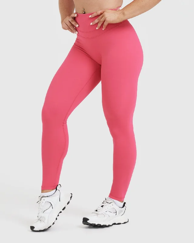 Unified High Waisted Leggings | Velvet Pink