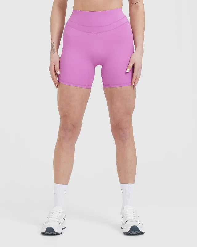 Unified High Waisted Shorts | Orchid Purple