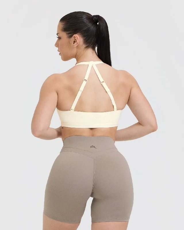 Unified Twist Sports Bra | Off White