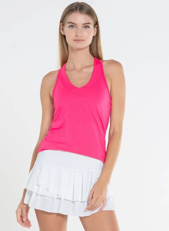 V Neck Tank W/bra