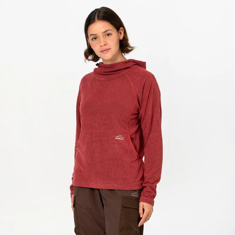 Womens Air-Grid Fleece Cedar