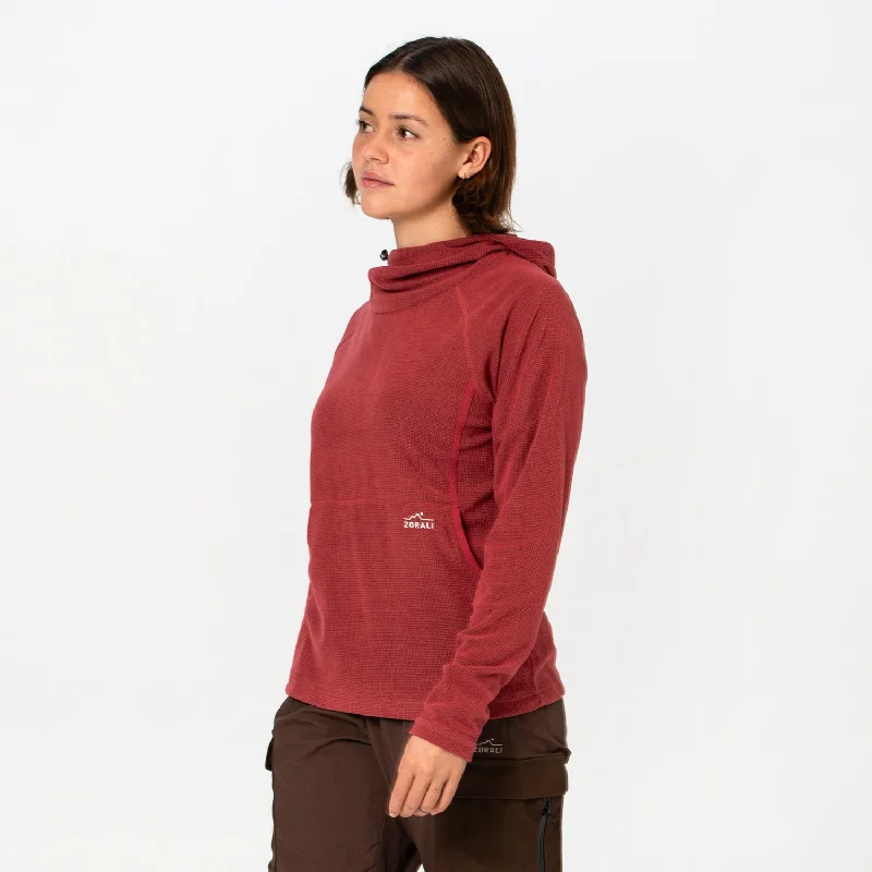 Womens Air-Grid Fleece Cedar