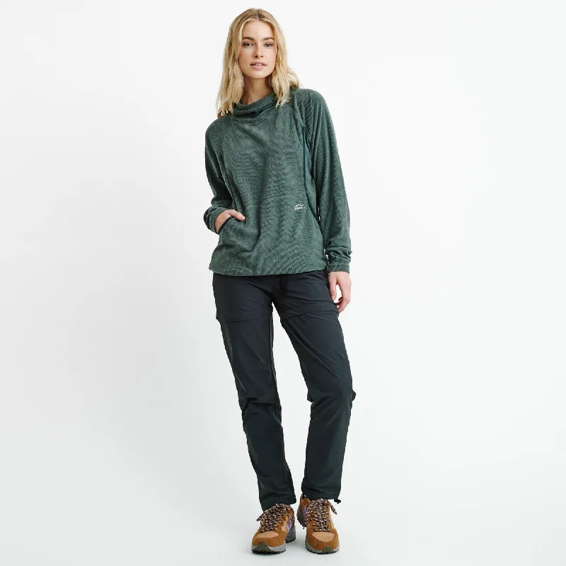 Womens Air-Grid Fleece Deep Forest