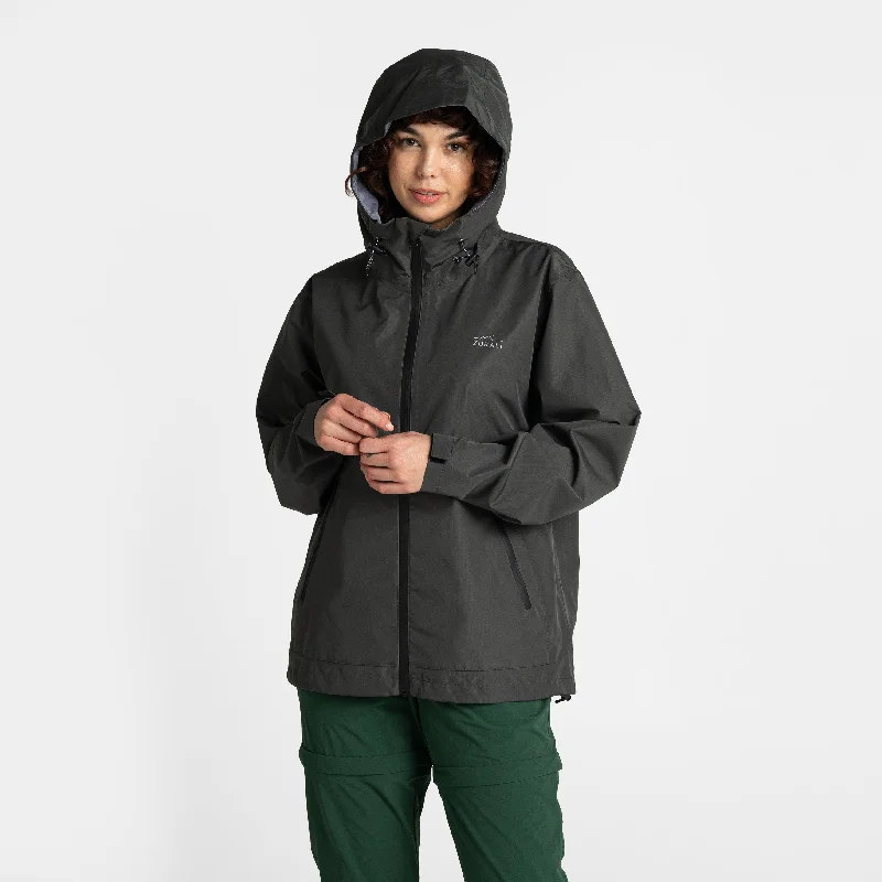 Horizon 3L Rain Jacket Charcoal